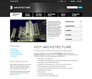 architecture wordpress theme
