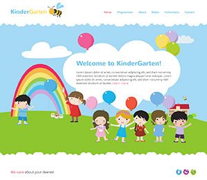 kindergarten wordpress theme