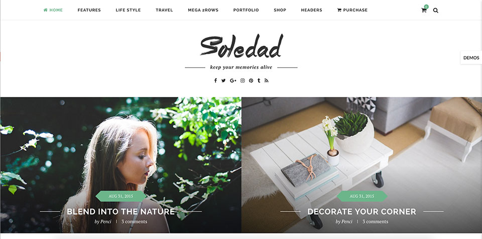 soledad theme