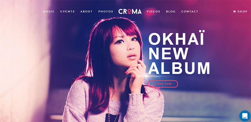 croma wordpress music theme