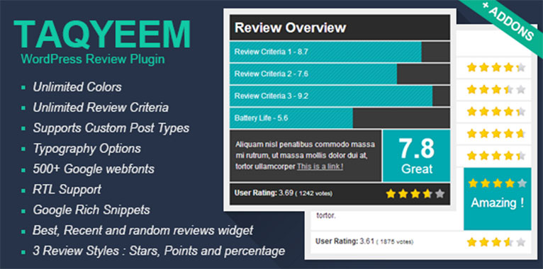 taqyeem plugin