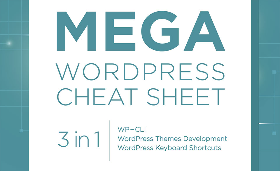 WordPress cheat sheet