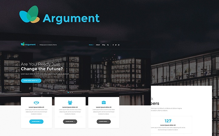 Argument Business Consulting WordPress Theme