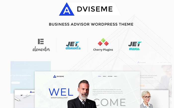 Adviseme - Business Advisor WordPress Theme