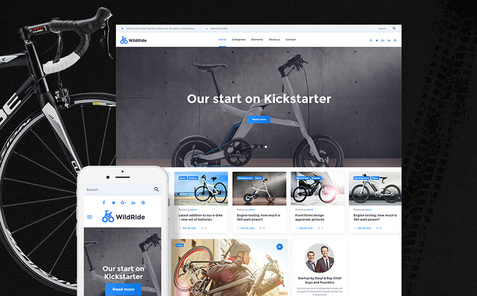 WildRide Responsive WordPress Theme