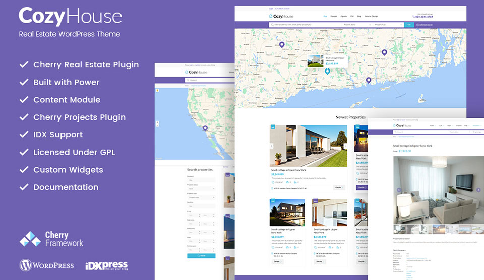 Real Estate Agent WP Theme
