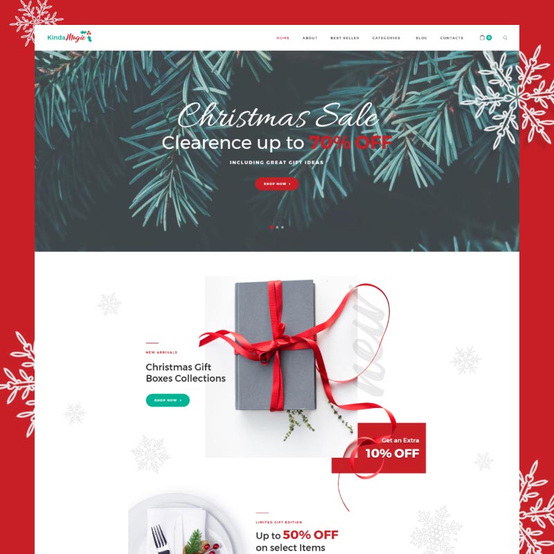 Kinda Magic - Magical And Inspiring Christmas WooCommerce Theme