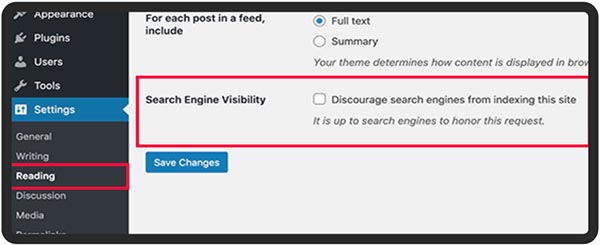 Search engine visibility